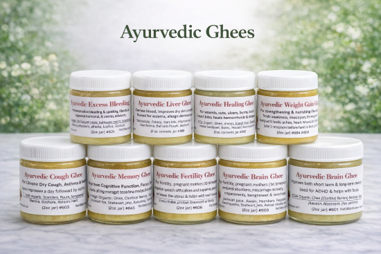 Ayurvedic Herbal Ghees